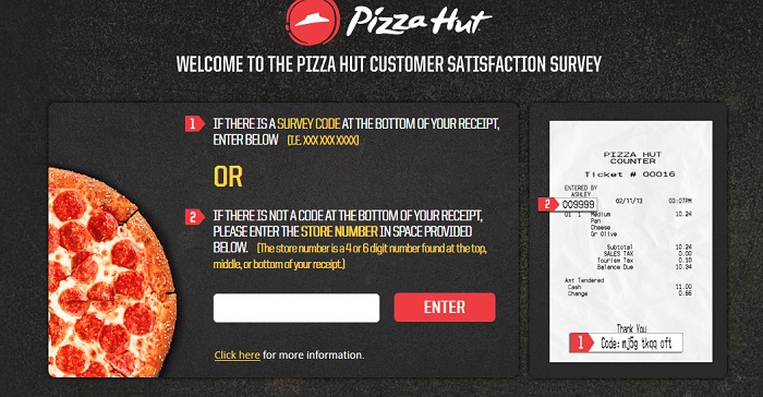 www tellpizzahut com survey for free pizza hut coupons