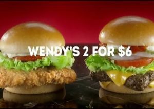 wendys 2 for 6 deals specials coupons bogo
